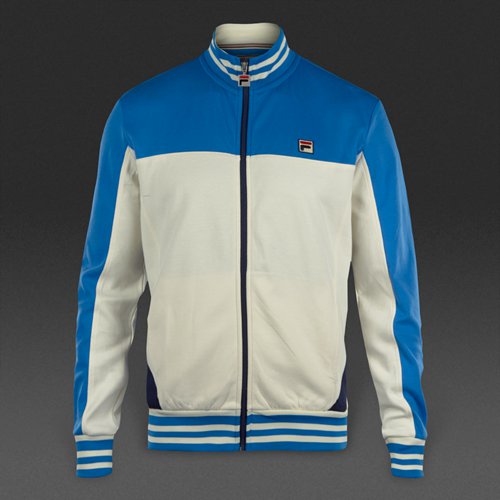 FILA Tiebreaker Track Jacket Gardenia / Ocean / Peacoat for Men